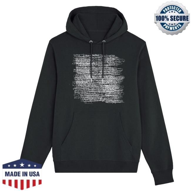 Black Friday Scribble Pullover Swearter Hoodie Black - Tom Odell Official Merch