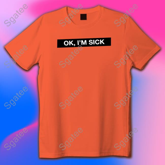 Badflower Shop Ok I'm Sick Long Sleeve Tee Shirt