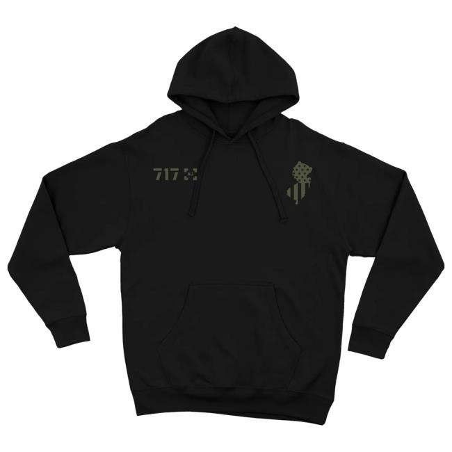 Official 717 Supply Store Shop New Jersey Flag Hoodie