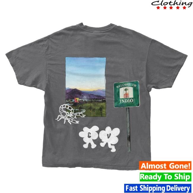 Coachella Merch Store Coachella Valley Watercolors Shirt