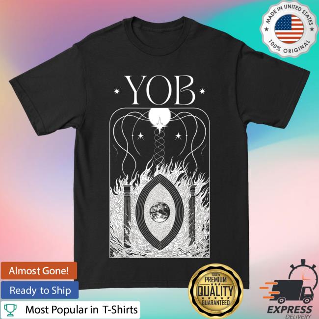 Yob Merch Yob "Witness To The Dawn" Black Shirt
