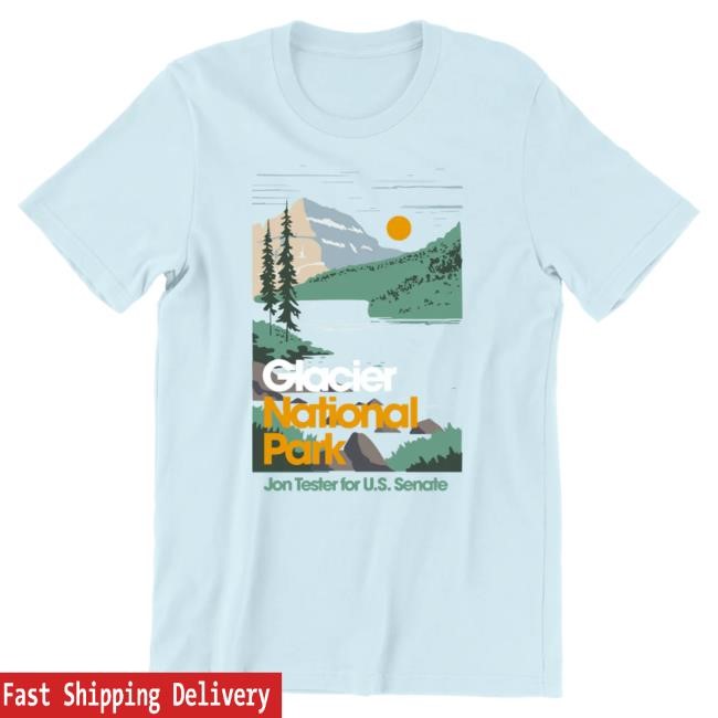 Official Jon Tester Store Jon Tester Glacier National Park Popover Shirt