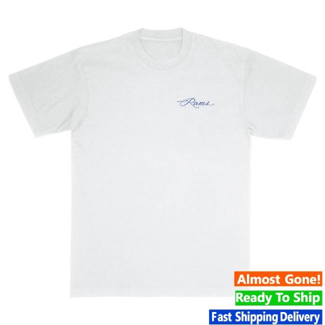Official Born X Raised Merch Store Born X Raised + Rams Fine Line Tee: White