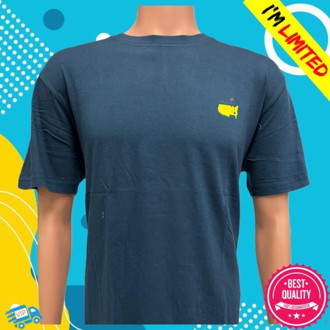 Mmo Golf Merch Store | 2024 Masters Navy Champions Tees - Masters Clothing Shop Official Apparel
