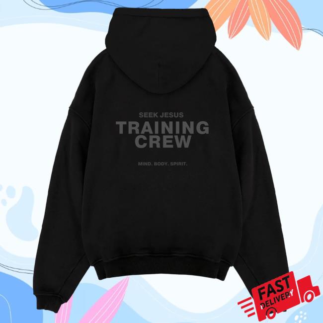 Official Seek Jesus Merch Store Seek Jesus Training Crew - Crew Black Seek Jesus Apparel Clothing SeekJesus