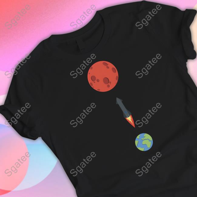 Tesla Conomics Shop Starship To Mars Hoodie Barbara