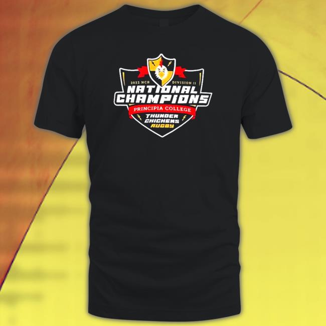 Official 2022 NCR Division II National Champions Principia College Thunder Chickens Rugby Cap