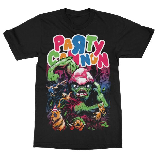 Official Indie Merch Store Shop Party Cannon Crushroom Tee IndieMerchStore