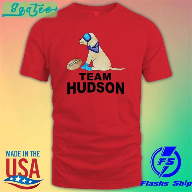 Team Hudson Tee Hudson ODU Wwe Mutts With A Mission Team Hudson Dog Shirt