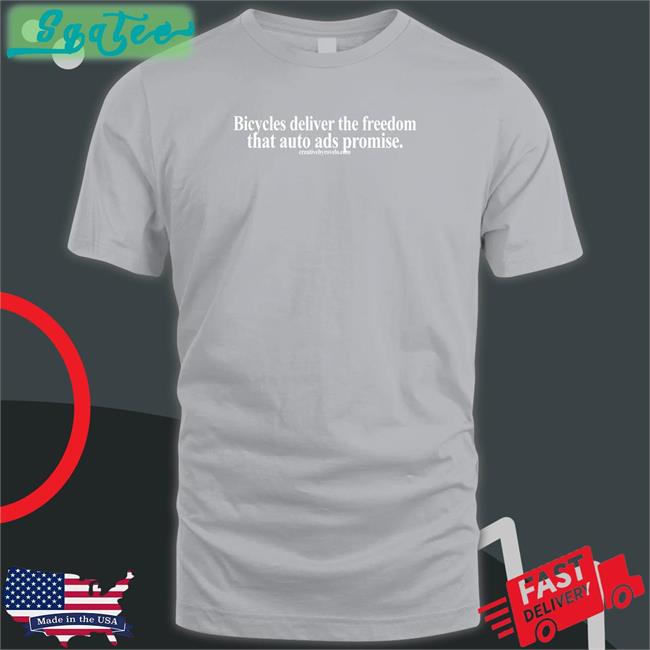 Bicycles Deliver The Freedom That Auto Ads Promise Hoodie