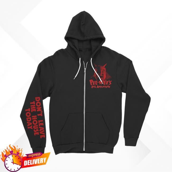 Official Graveyard Goods Shop Apparel Pee-Wee's Big Adventure • Francis Zip Hoodie Graveyard Goods