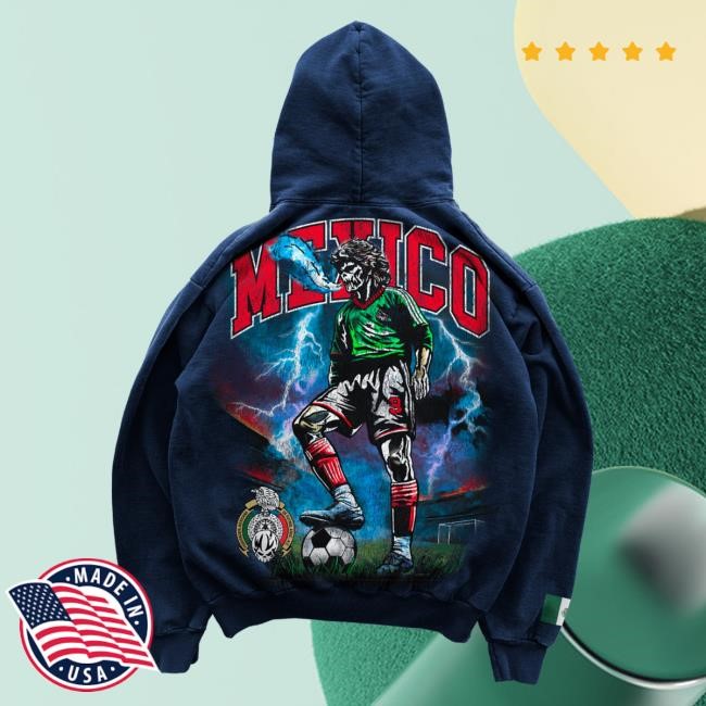 Official Warren Lotas El Mexicano Attractive Hoodie - Navy