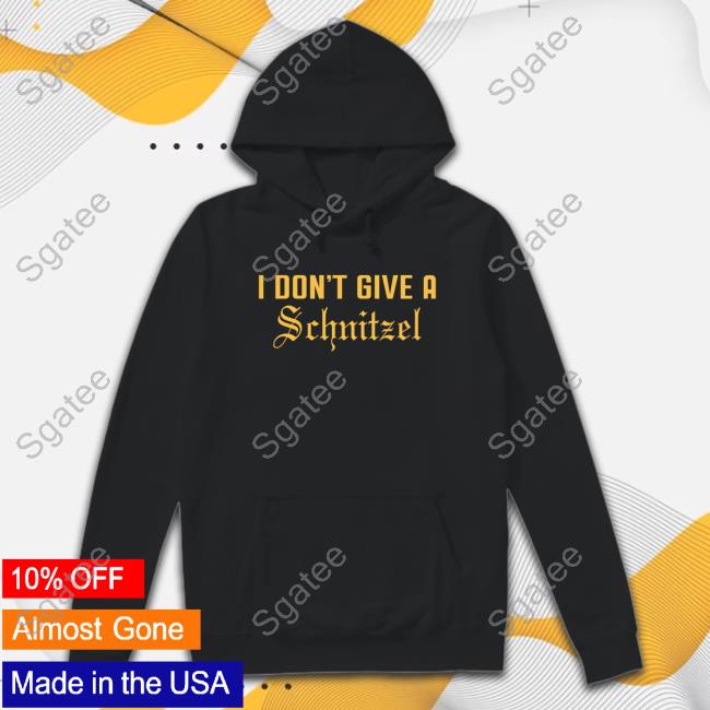 Official Dorin Dickerson I Don't Give A Schnitzel Sweatshirt