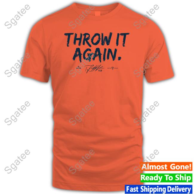 Rotowear Merch Tyler Matzek Throw It Again T Shirts