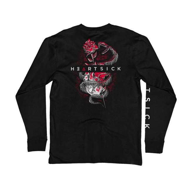 Heartsick X Puck Hcky Heartsick 'The Snake And The Rose' L/S Shirt