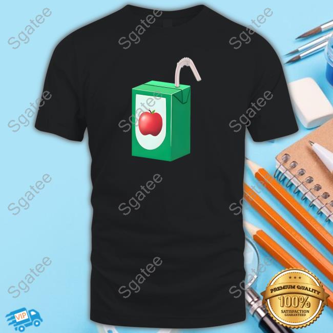 Official Apple Juice Box If You're Juiceless You're Useless T-Shirt