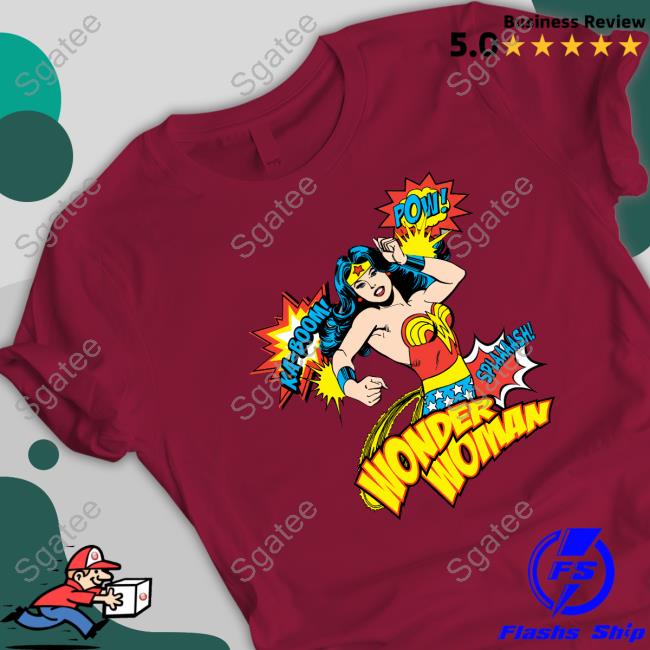 Spread Shirt Merch Official Dc Comics Retro Wonder Woman T-Shirt
