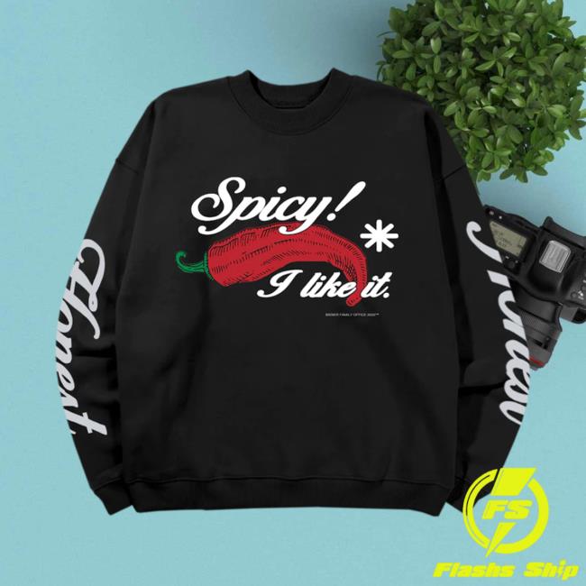 Justin Bieber Spicy X Brooklyn Black New Crewneck Sweatshirt