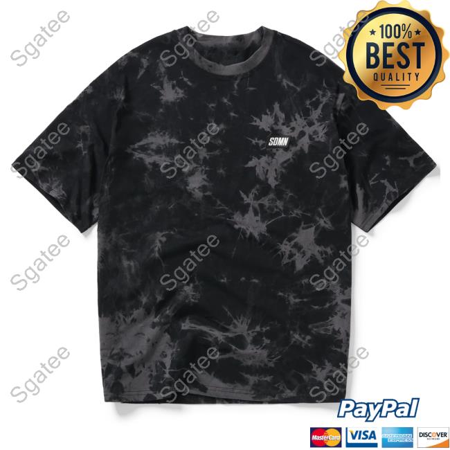Official Sidemen Clothing Sdmn Tie Dye Black/Grey Shirt New Sidemenclothing