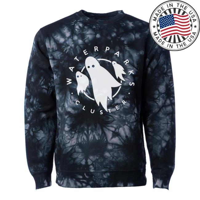 Waterparks Store Merch Cloud Dye Cluster Ghost T Shirt