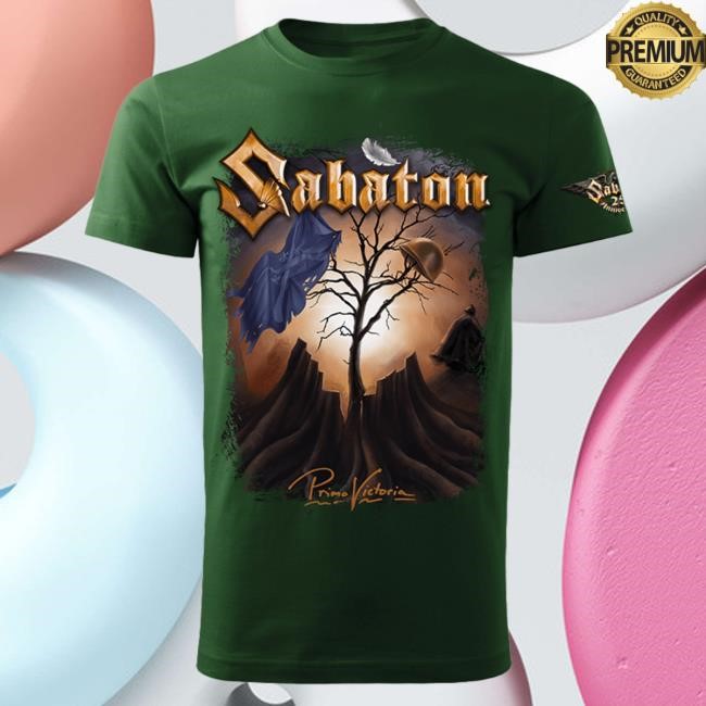 Official Sabaton Merch Store Sabaton Primo Victoria Special Edition Shirts Sabaton Shop