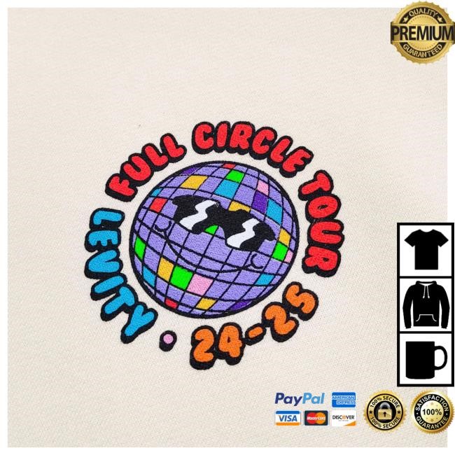 Official Kt8 Merch Store Levity - Full Circle Tour Pull Over Hoodie