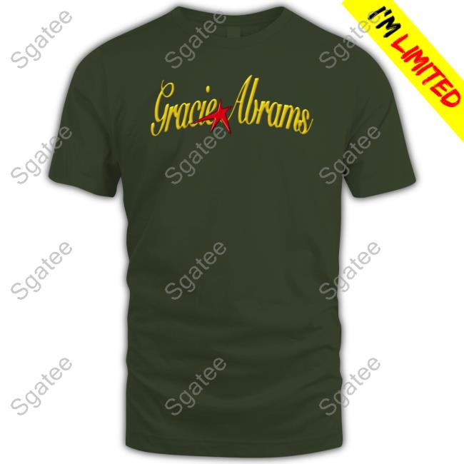 Gracie Abrams Merch Gracie Abrams Green Star Hoodie
