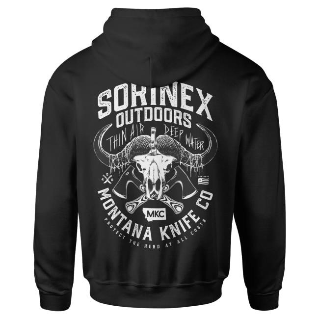 Official Montana Knife Company Mkc X Sorinex Outdoors Hood - Black