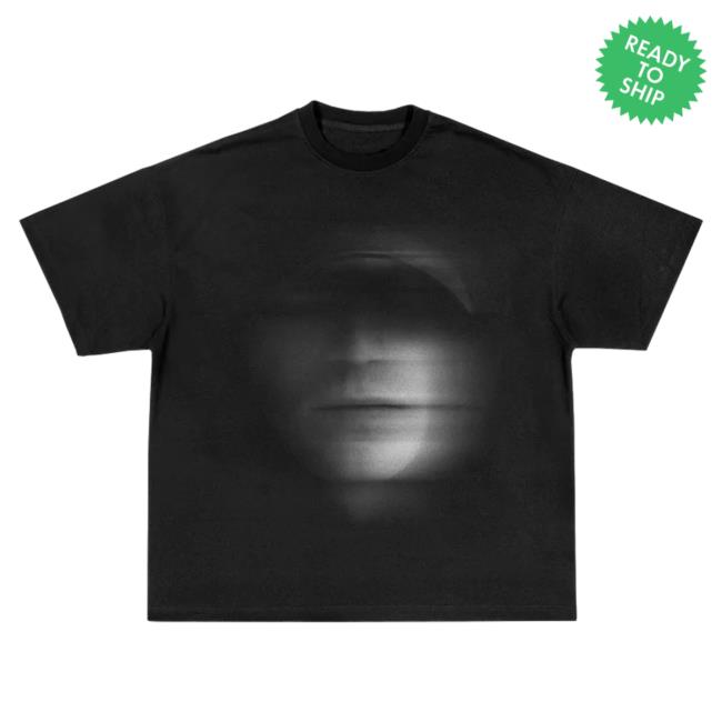 NF Real Music Merchandise Black Blur Face Shirt