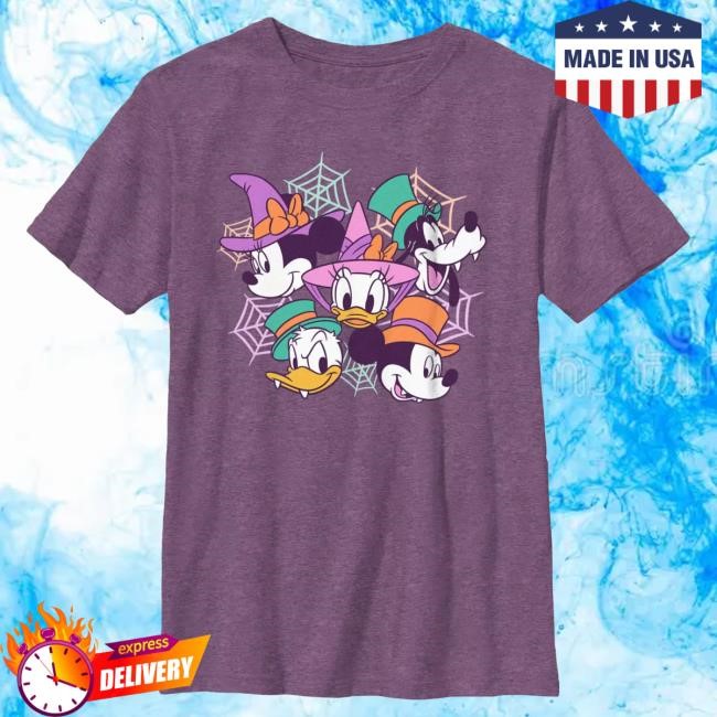 Official Disney Store Mickey Mouse and Friends Halloween Hot Shirt for Kids