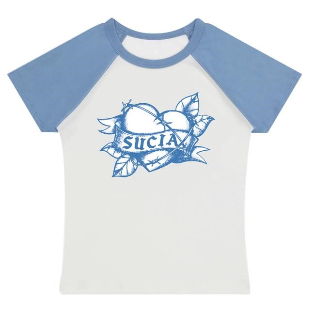 Official Kehlani Merch Store Kehlani Clothing Shop Sucia Raglan T Shirt Crash Collection
