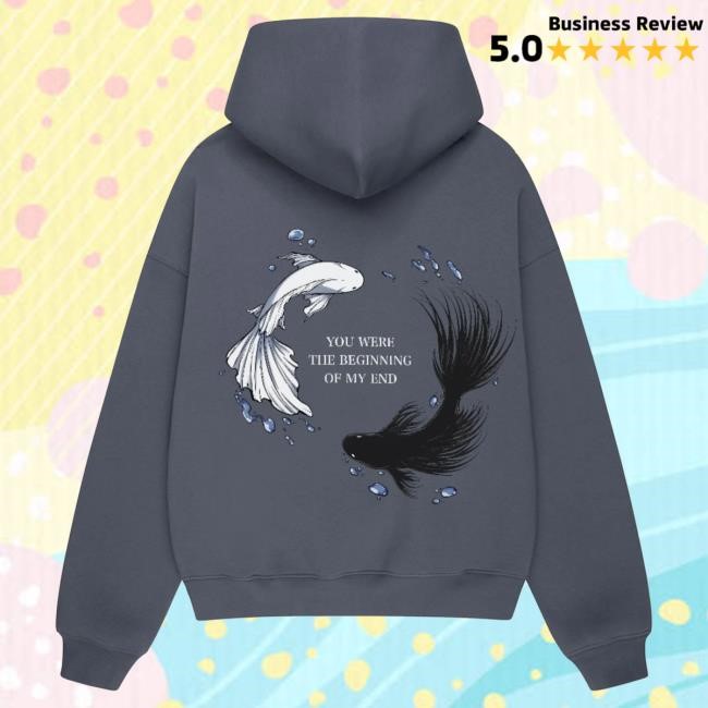 Nyusekai "Beginning Of My End" T Shirt Space Nyusekai "Beginning Of My End" Popover Hoodie Space