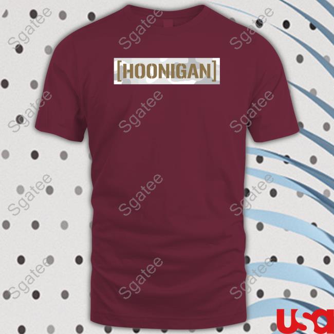 Hoonigan Lia Block Snow Camo Censor Bar Tee Hoonigan Lia Block Snow Camo Censor Bar T Shirt