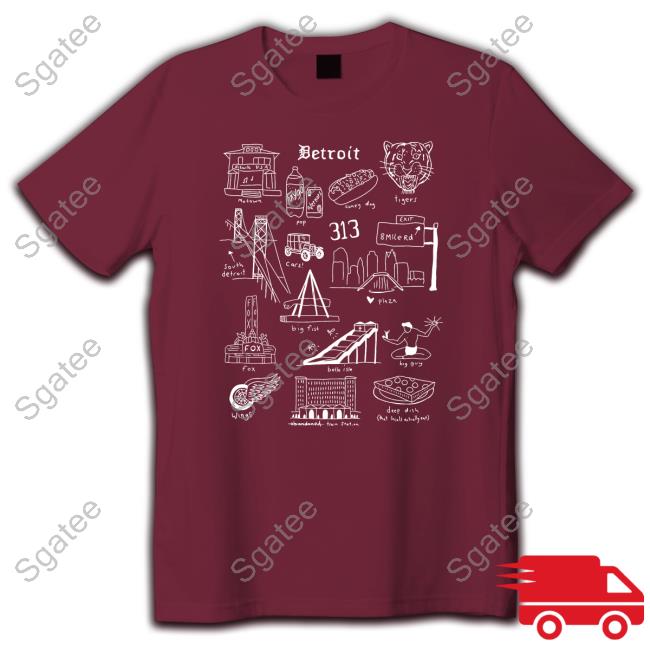 Detroit Bootleg Shirt Official Body Ruiner Merch