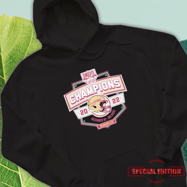 Official Cheez It Bowl Champions Seminoles T-shirt