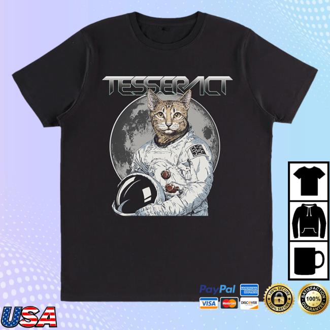 Official Tesseract Band Merch Meow Armstrong 2022 T Shirts