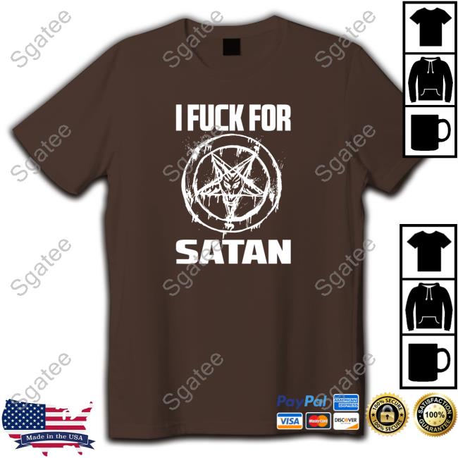 Popcultureangel I Fuck For Satan Long Sleeve Tee Shirt Lohanisgod