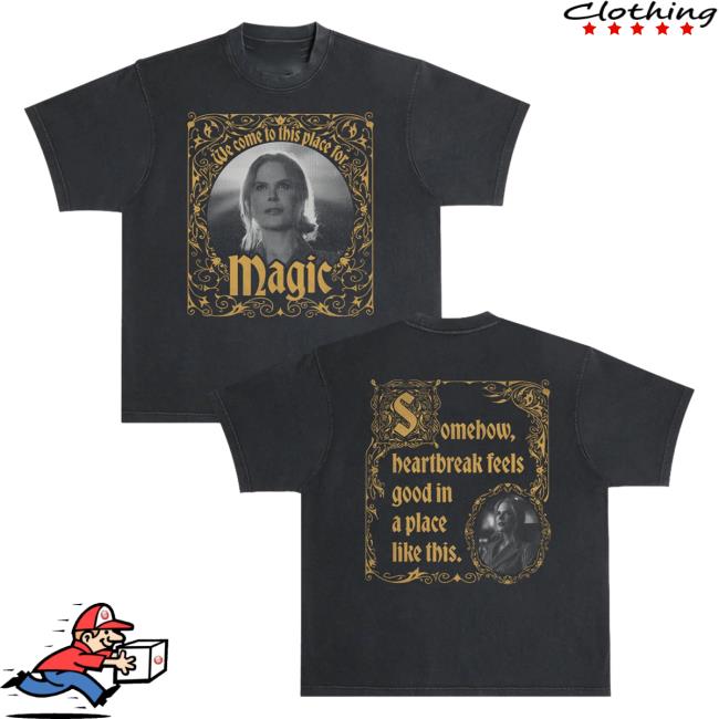 Official Super Yaki Shop Super Yaki We Come To This Place For Magic Heavyweight Shirt 2024
