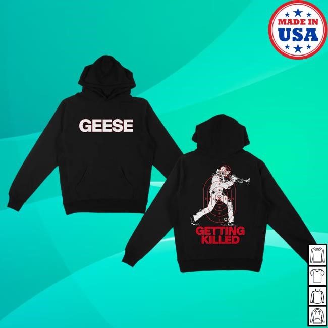 Official Hello Merch Geese Range Hooded Sweatshirt