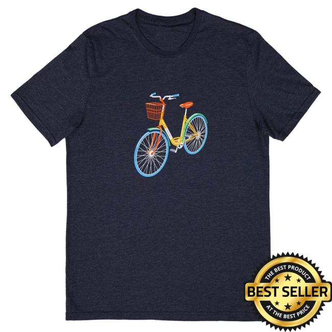 Official Google Merch Shop Apparel Google Bike Eco T-Shirt