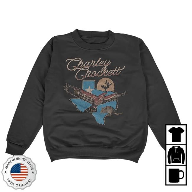 Vintage Style Texas Hawk Crewneck | Charley Crockett Essential