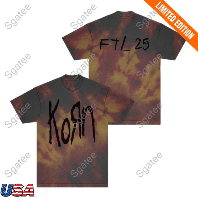 Korn Clothing Store Shop Follow The Leader Ftl 25 Dyed Hot Shirt Kornwebstore Merch