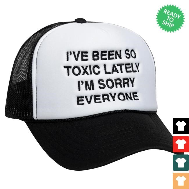 Official WNRS Merch Store We're Not Really Strangers I've Been So Toxic Lately Trucker Cap