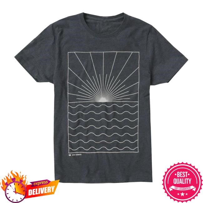 Official Ben Howard Merch Store Backlight White Logo New T-Shirt - Ben Howard