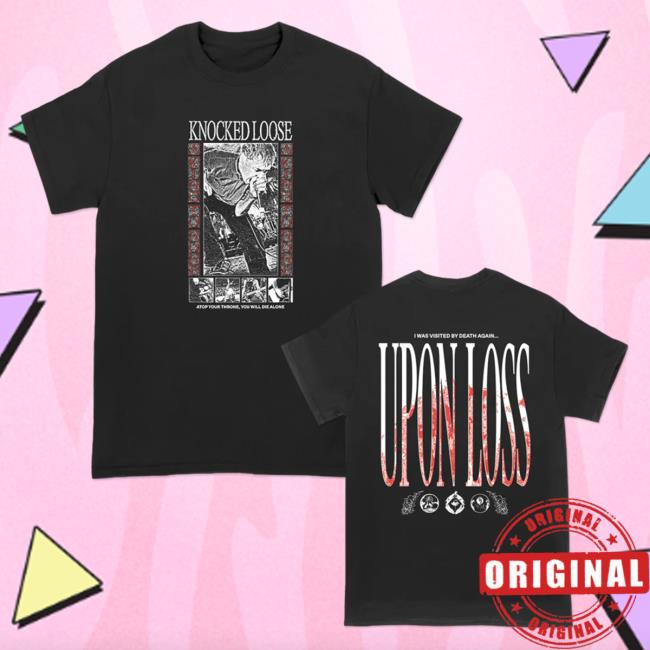 Official Knocked Loose Merch Knocked Loose Atop Your Throne Hot Shirt