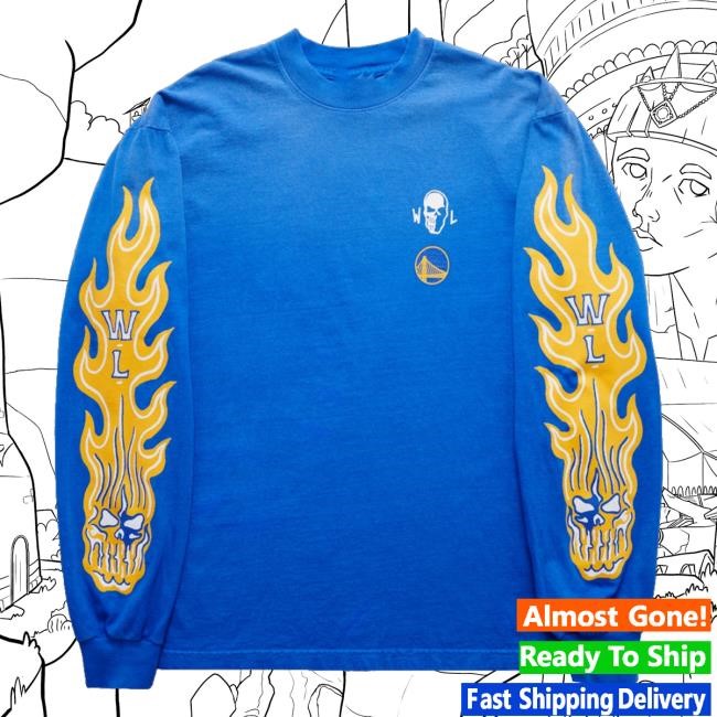 Official Warren Lotas Merch Shop Golden State Warriors LS Tee | Warren Lotas