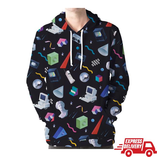 Official Vapor95 Clothing Store Shapes & Forms Shirt 3D All Over Print