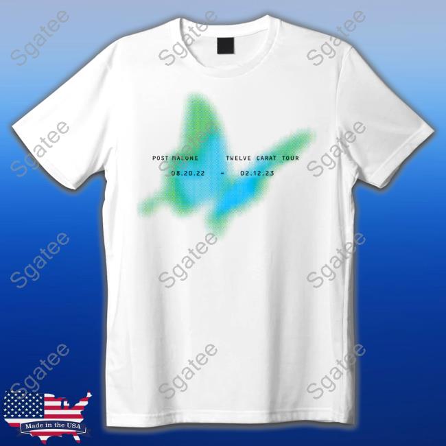 Official Post Malone Twelve Carat Tour 08.20.22 - 02.12.23 Shirt