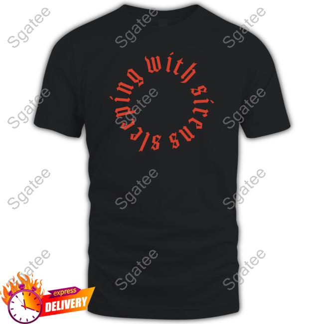 Sleeping With Sirens Circle Logo Black T Shirt