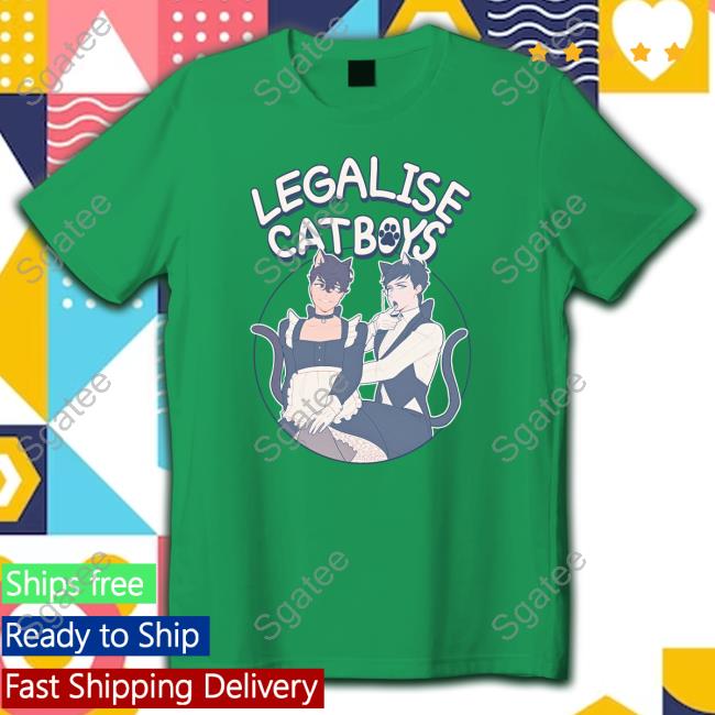 Official Daniel Howell Dan And Phil Shop Merch Legalise Catboys Shirts